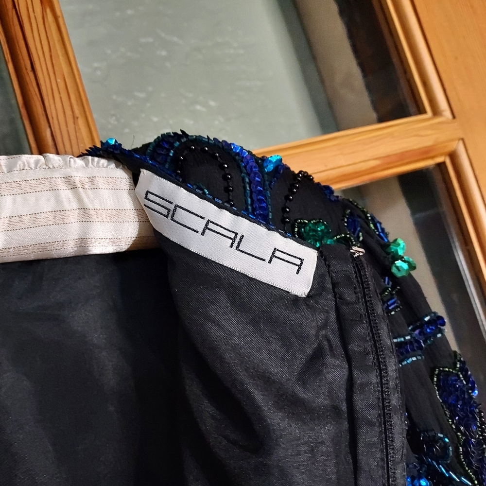 Vintage Scala Beaded/Sequined Top - image 2